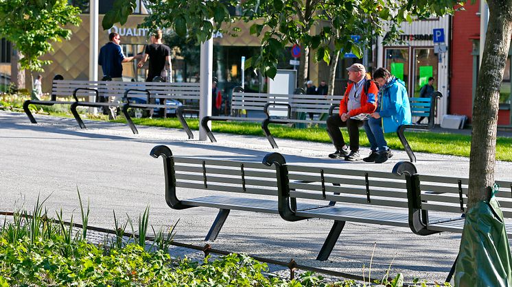 Long, design 02 Landskap. Kirkeparken, Tromsø 