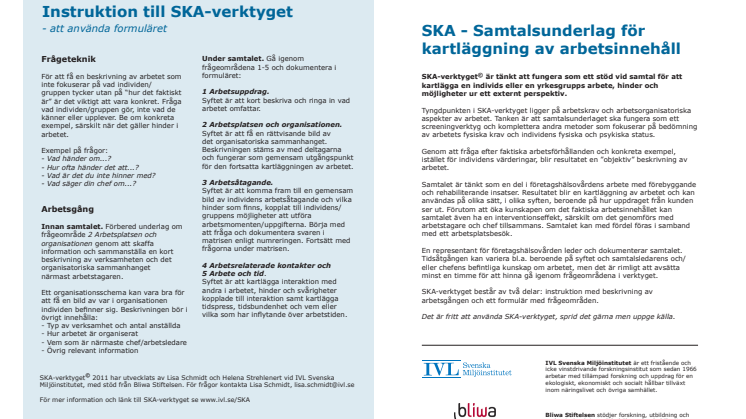 SKA-verktyget