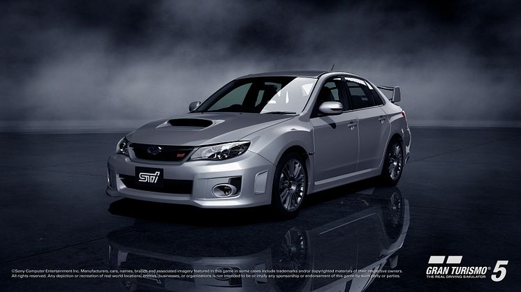 Subaru STI Racing debuterar i Gran Turismo 5