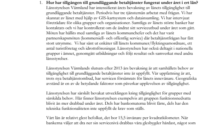 Bevakningsrapport