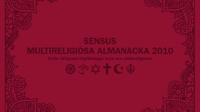 Nu finns Sensus multireligiösa almanacka 2010