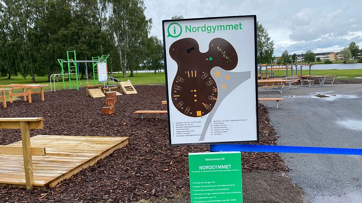 Invigning av Nordgymmet på Kvarnängen.