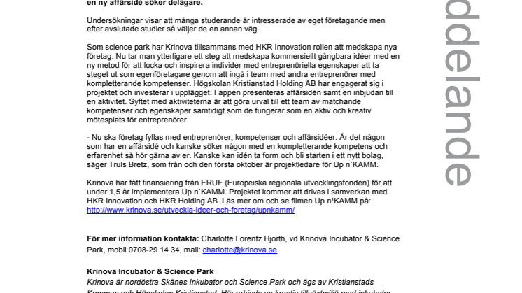 App ska locka fler att bli företagare