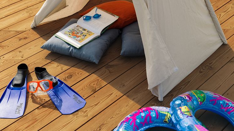Terrasslasyr Teak 9302