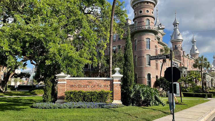 Die University of Tampa in Florida war eine Station des Teams der Wildauer Maschinen Werke im Mai 2023, um mögliche Kooperationen in der Lehre aufzubauen. (Bild: Stefan Kubica)