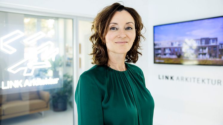 Direktør i LINK Arkitektur Danmark, Kristina Jordt Adsersen.