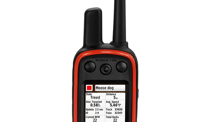 Skallindikator till Garmin® Alpha® 100 med T 5 halsband 