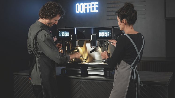 Auf der Internorga setzt WMF die Kunst der „WMF espresso NEXT“ meisterlich in Szene