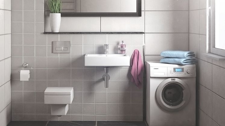 GIS - Geberit installationssystem, steg 3
