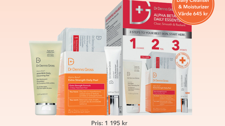 Dr Dennis Gross A4 Alpha Beta Essential kit