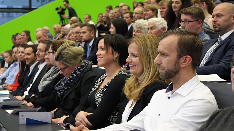 Absolventinnen und Absolventen des Akademischen Jahres 2015/2016 der Technischen Hochschule Wildau feierlich verabschiedet