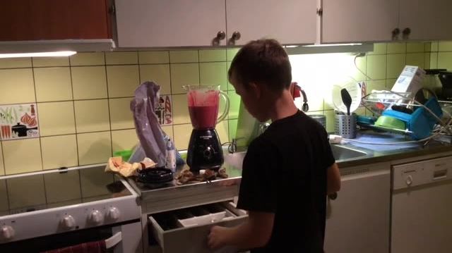 Smoothie på bruna bananer
