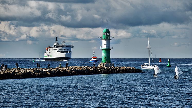 Scandlines' neue Hybridfähre "Berlin"