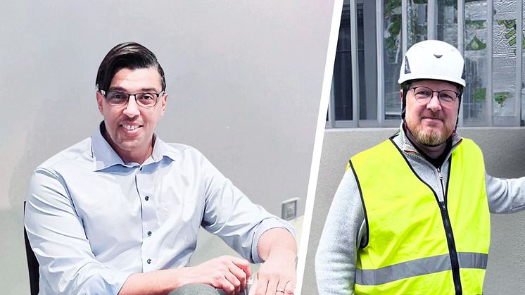 Andre Kevenmark och Johnny Moilanen valde att studera till platschef på YH Akademin.