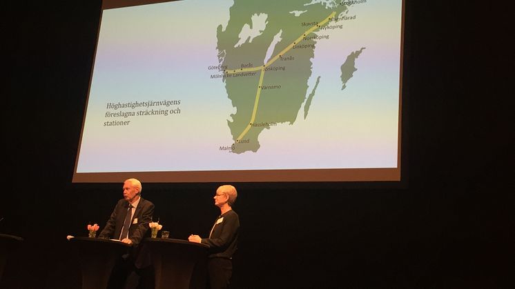 Sverigeförhandlingen förordar en höghastighetsstation i Hässleholm