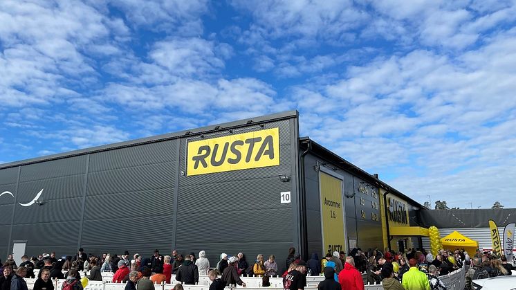 Rusta avasi Järvenpäähän Suomen 35. tavaratalonsa