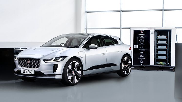 Jaguar Land Rover samarbeider med Parmac, en global leder i energisektoren, for å utvikle en portabel nullutslipps ladeenhet med brukte Jaguar I-PACE-batterier.