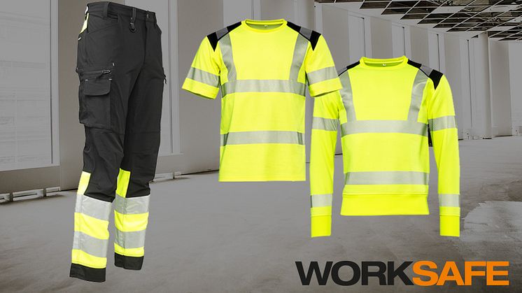 Följsam och tuff design på Hi-Vis nyheter från Worksafe