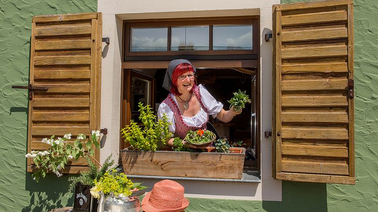Auch in der Bergstrasse 10 in Holzhau wird kulinarisch aufgetischt.