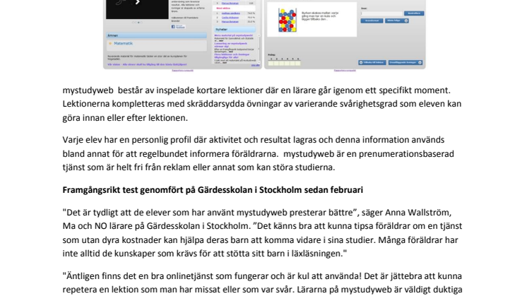 Nu lanseras Sveriges första online läxhjälp!