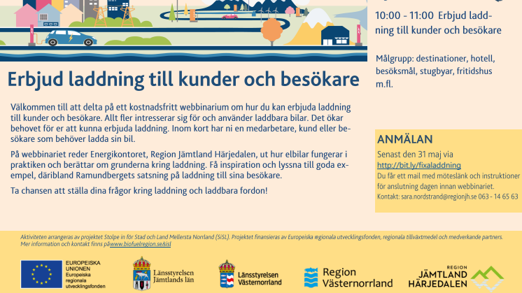 Webbinarium 1/6 kl. 10-11 - Laddning till kunder och besökare