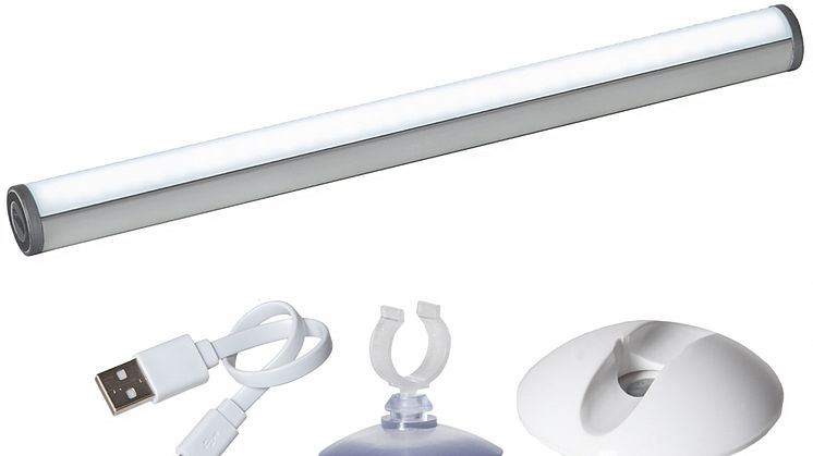 Portabel sminklampa