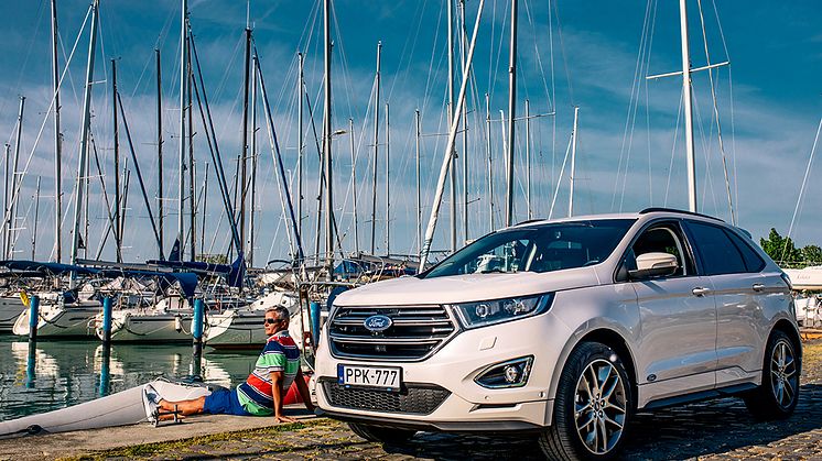 Ford Edge márkanagykövet Litkey Farkas