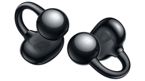 Huawei FreeClip_Black_Earclips_side_PNG