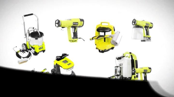 Ryobi Måleri Video
