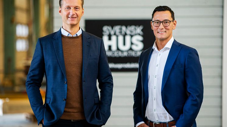 Stefan Holmberg, VD, och Mikael Lindhe, Marknads- och Försäljningschef Styckehus, kan glädja sig åt flera försäljningsrekord under 2020.