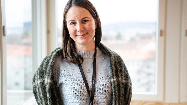Ina Helen Østby, kommunikasjonssjef i Sporveien
