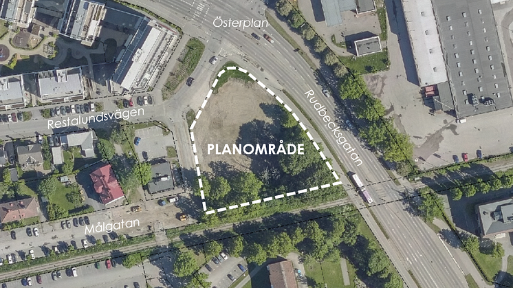 Bensinmotorn 1 planområdeskarta högupplöst