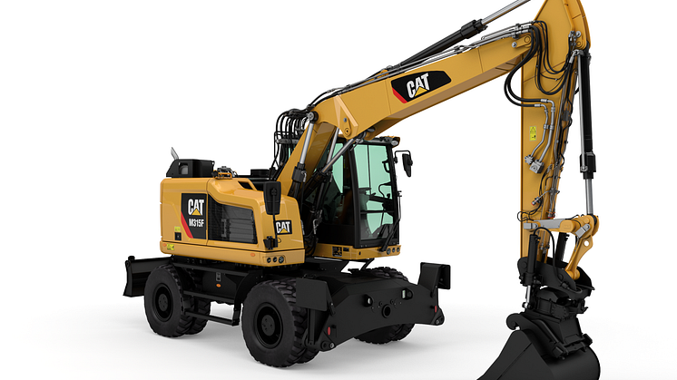 Cat M315F hjulgrävare - höger fram