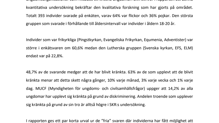 Svenska kyrkan måste motverka kristofobin i Malmö