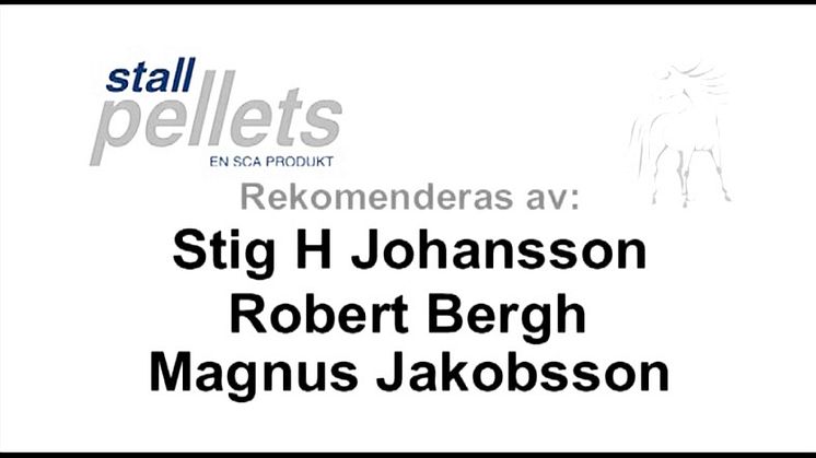Stallpellets - sväller flera gånger sin egen volym