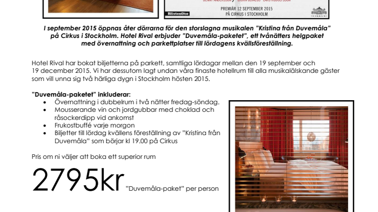 Från Rival till Duvemåla