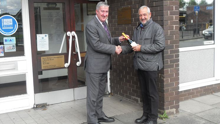 Champagne success for 1,000th coach driver