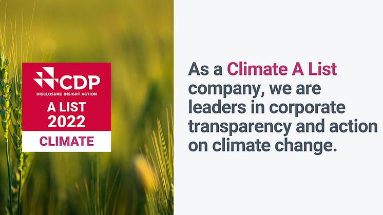 Huawei included in the 2022 CDP Climate Change “A list”