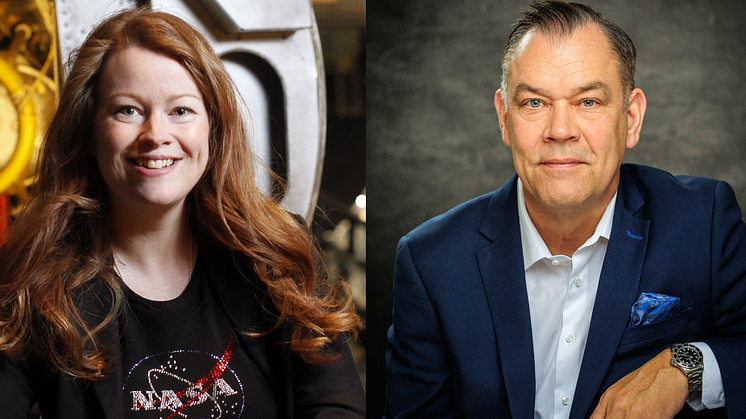 I.S.A.A.C., med grundaren Cecilia Hertz, inleder AI-partnerskap med MainlyAI, här med grundaren Paul Pettersson.