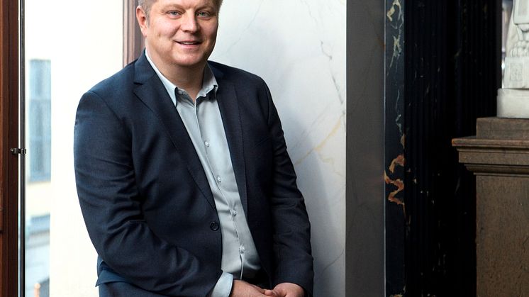 Ola Bjerding, VD Musikaliska, Blåsarsymfonikerna och Länsmusiken i Stockholm. Foto: Elinor Wermeling
