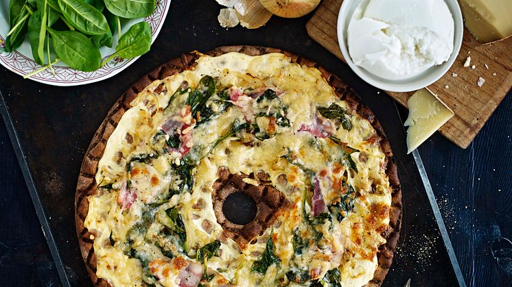 Knäckepizza - Bianco