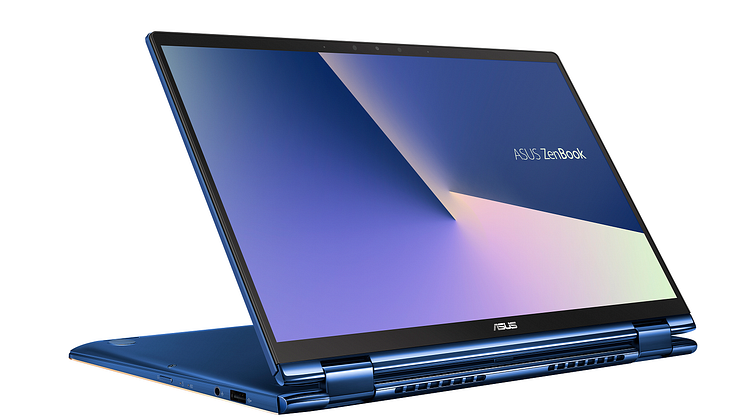 ASUS ZenBook Flip 13_UX362_Royal Blue_facial logo in