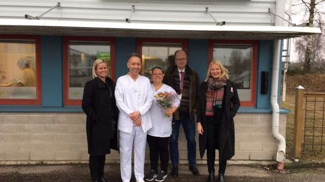 Caroline Hedenström, Fredrik Mogren, Ida Silvare, Pontus Lindberg och Ulrika Heindorff.