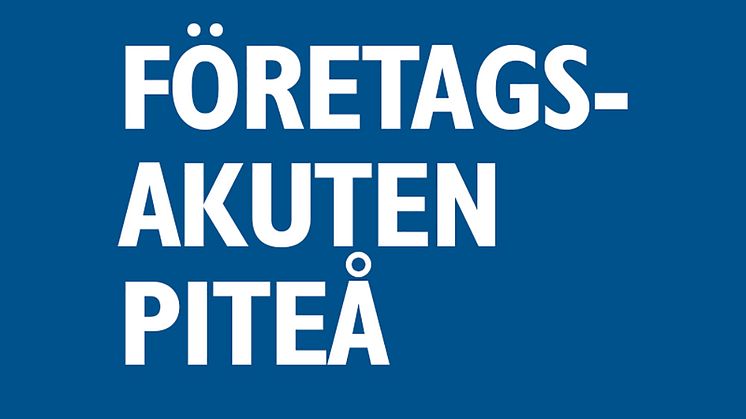 Företagsakutens uppdrag är att stötta Piteås företag genom pandemin.