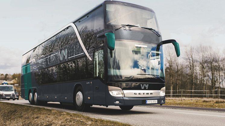Vy åpner ekspressbussrute mellom Oslo og Bergen