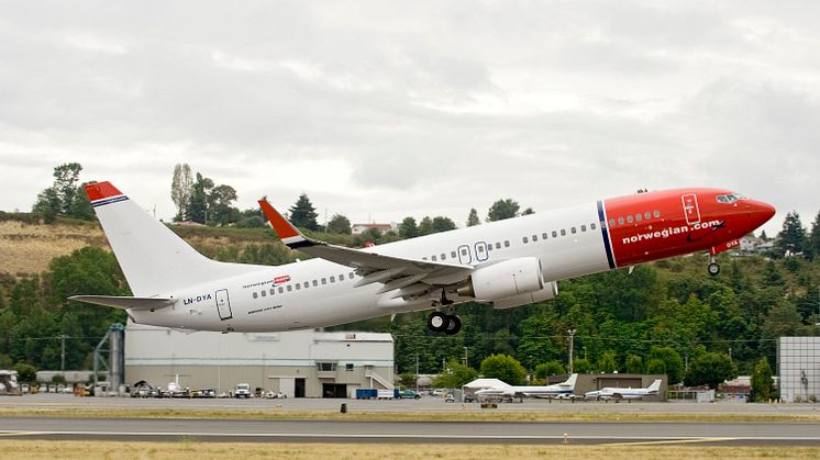 Norwegian kjøper ytterligere 15 nye Boeing 737-800