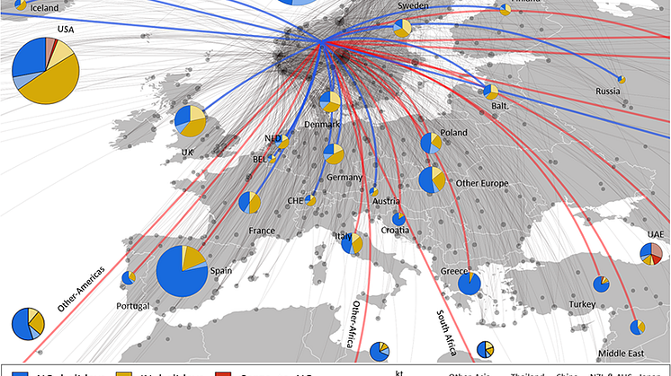 CO2_tourism_map_pie_complete_NILU_web