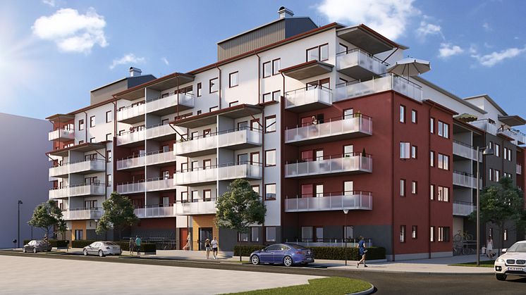 Försäljningssuccé för Riksbyggens Brf Sjömärket på Lillåudden