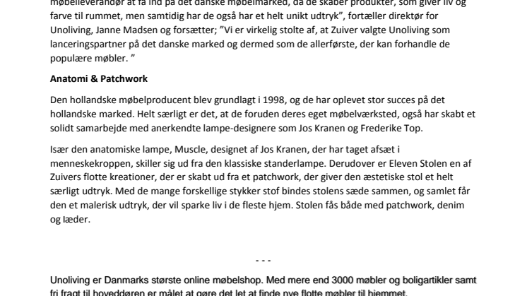 Zuiver – et nyt brand kommer til Danmark