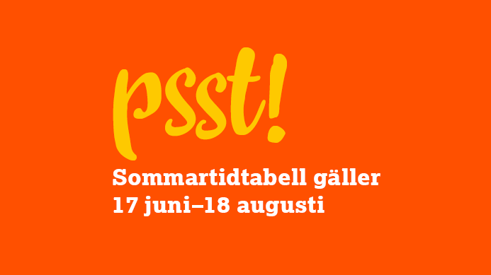 Skånetrafikens sommartidtabell